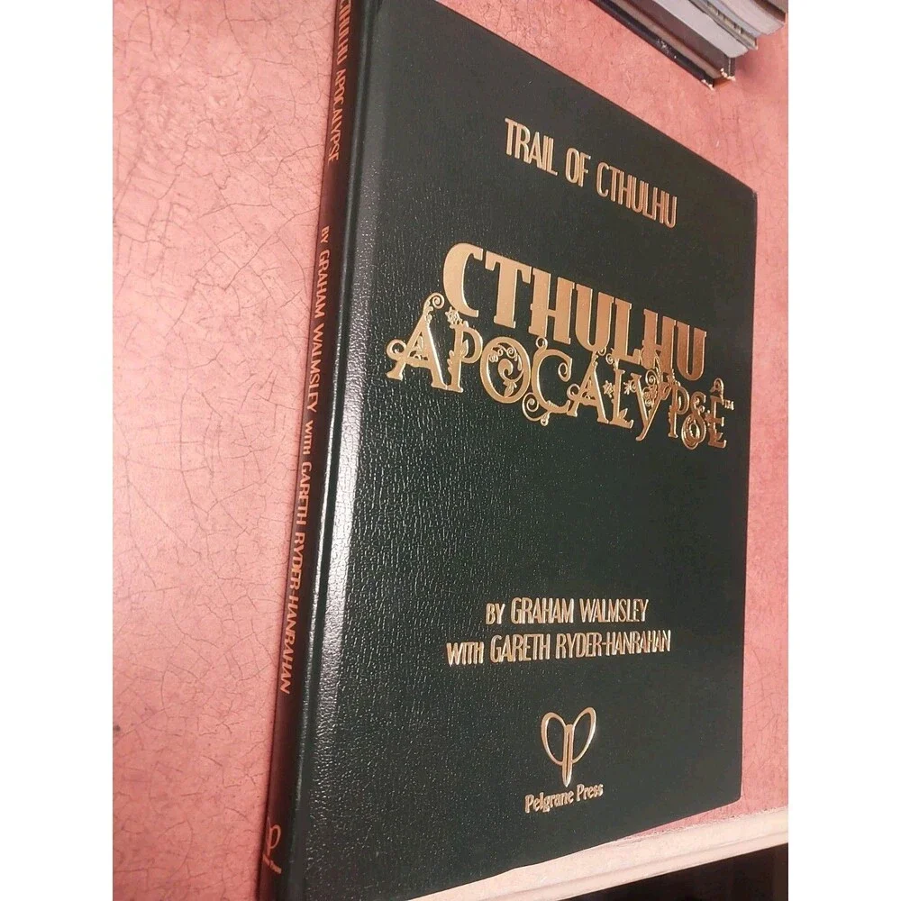 Limited Edition Pelgrane Trail Of Cthulhu : Apocalypse Leather One Of 100